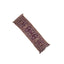 Idée Art Exclusive. Rectangular Burgundy Paisley Print Table Runner. Large Size