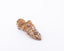 Idée Art Exclusive. Shoe Shaped Figurine Studded with Pink Swarovski. Small Size