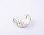 Ann Marie Murray. Porcelain Decorative Plate in Basket Shape with flowers Design