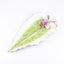 Jay Strongwater. Brock Leaf & Orchid Platter Studded with Swarovski