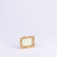 Jay Strongwater. Golden Picture Frame Studded with Swarovski. Small Size