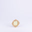 Jay Strongwater. Golden Calla Pave Photo Frame Engraved and Studded with Swarovski