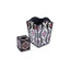 Robert M. Weiss Presents. A Set of Wastebasket & Tissue Box in Large Paisley Pattern