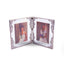 The Glasserie. Silver Dual Picture Frame. Medium Size