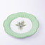 Hugo Russell & Company. Green Porcelain Decorative Plate. Large Size