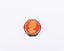 Natasha Farina Paris. Pill Case with Orange Cameo Design. Small Size