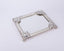Thorson Hosier. Laurel Silver Mirror Tray Studded with Swarovski Crystals