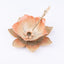 Two's Company. Flower Shaped Bowl and Spoon to Serve Honey