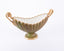 Villari. Eurydice Porcelain Centrepiece in Olive Green