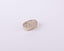 Zaramella Argenti. Sterling Silver Vintage Oval Pill case with Branch Design. Small Size