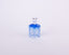 Moser. Blue Crystal Perfume Bottle. 100 ML