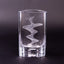 Moser. Vase Engraved with Spiral. Limited Edition