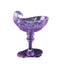 Moser. Crystal Handmade Engraved Bowl Signed by The Artist by J.A WATTEAU. ONE Piece Only