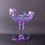 Moser. Crystal Handmade Engraved Bowl Signed by The Artist by J.A WATTEAU. ONE Piece Only