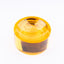 Veritas Home. Amber Glass Round Bowl. Medium Size